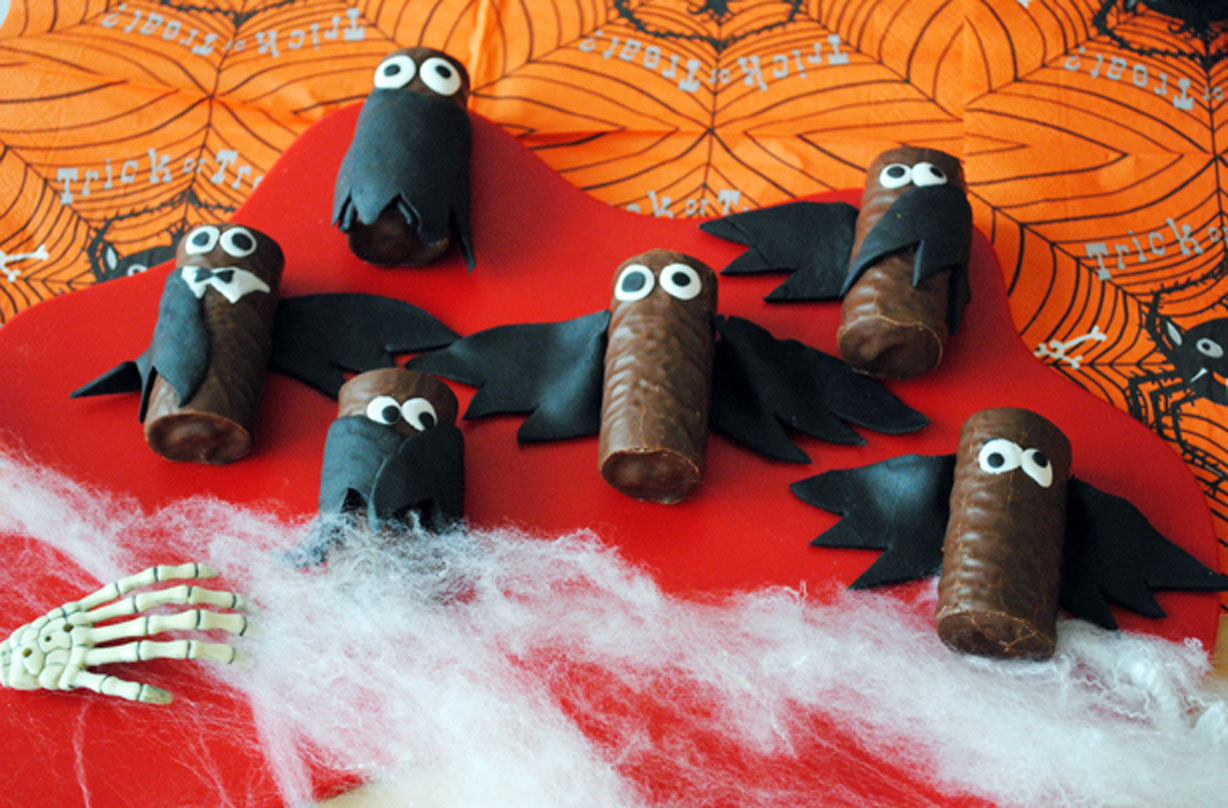 Chocolate Mini Roll bats