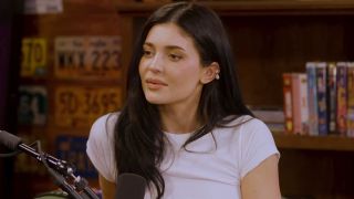 Kylie Jenner speaks to Kid Cudi on the Big Bro podcast.