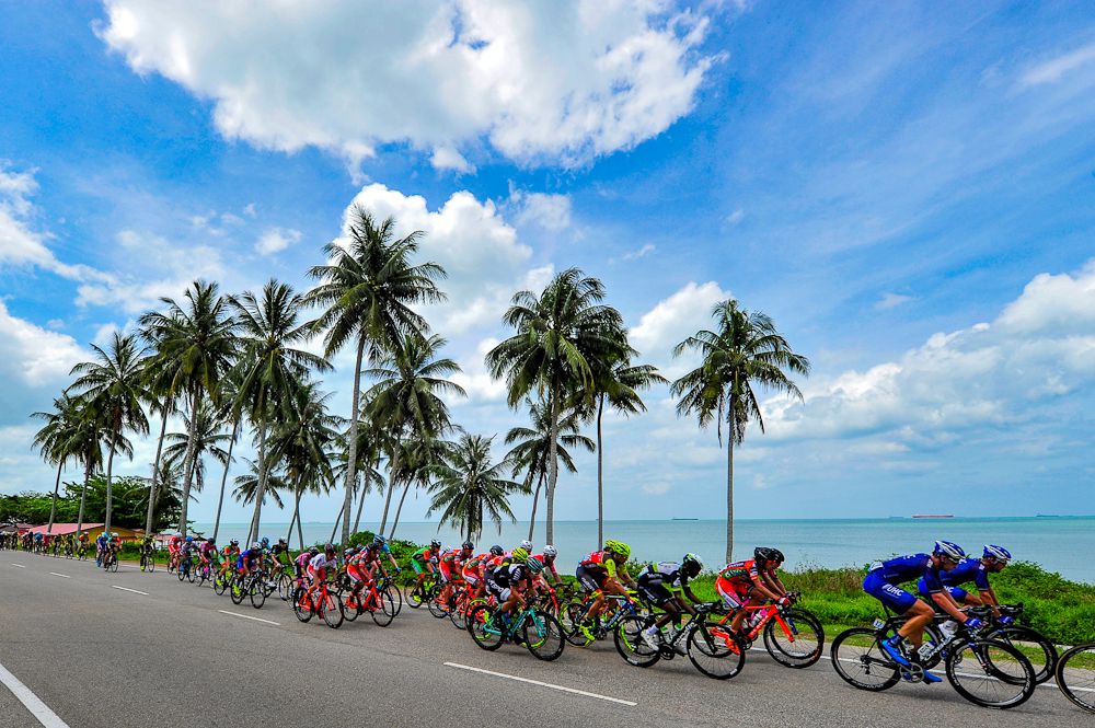 Scenery aplenty at the Tour de Langkawi
