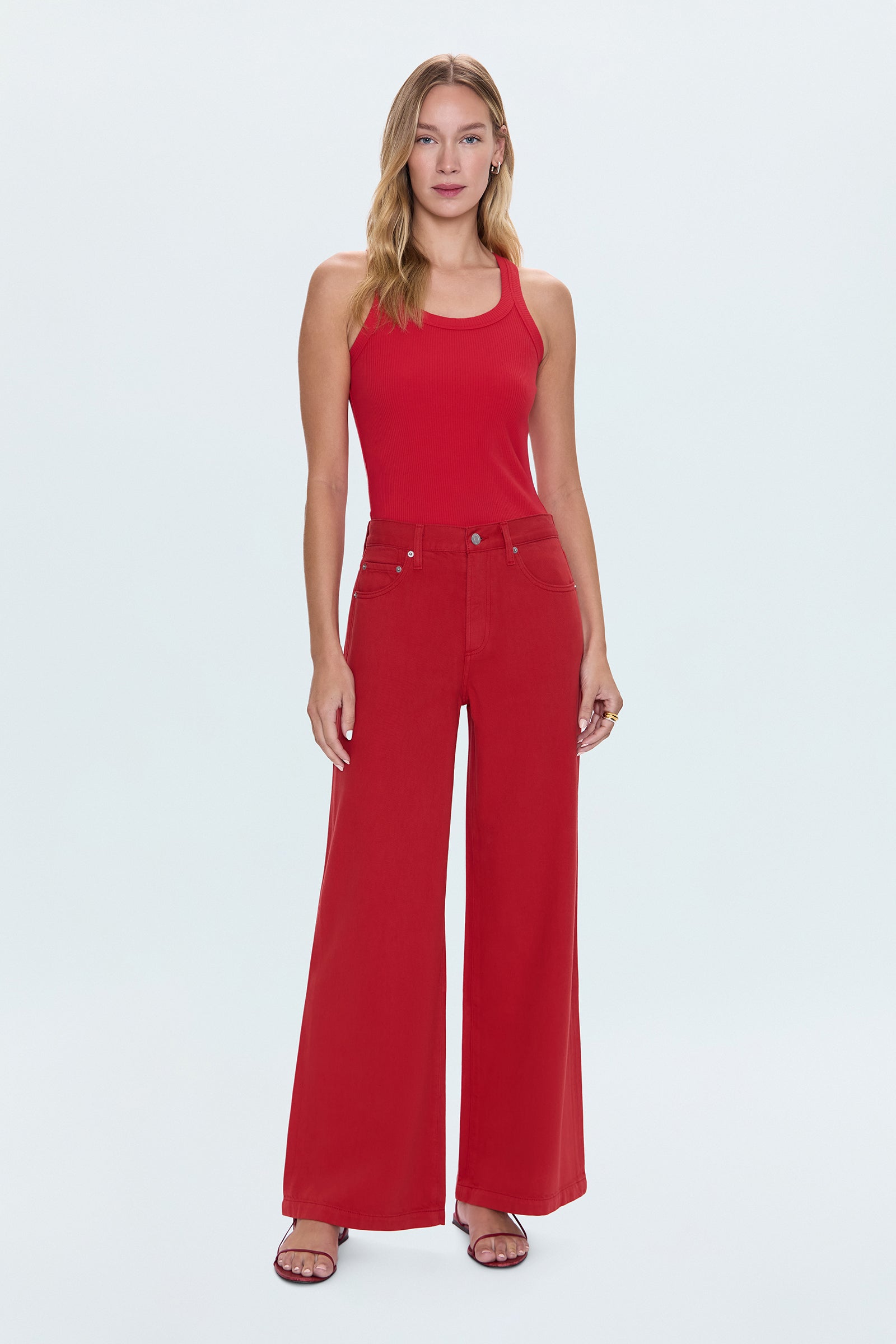 Jadyn Low Slung Palazzo Jean - Samba - Samba / 23