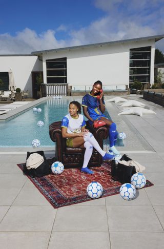 SKF / Gothia Cup kit designed by two of Sweden's female footballers