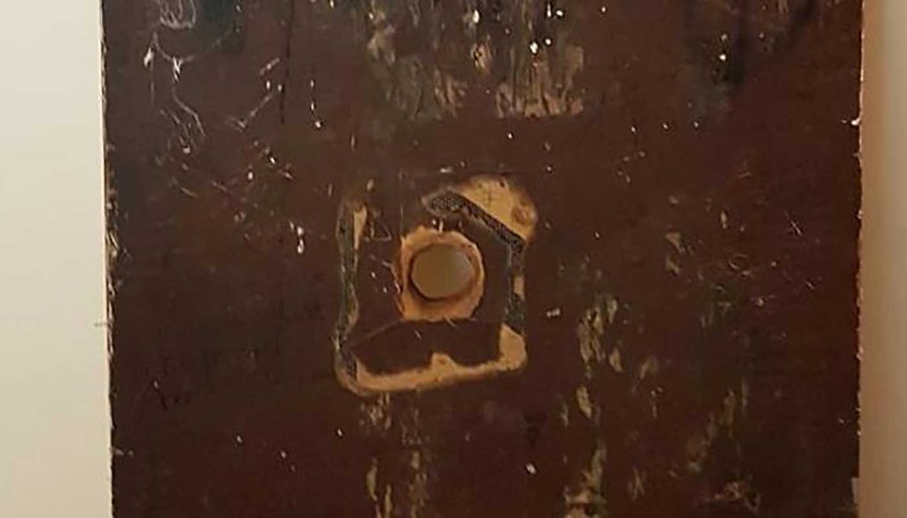 A glory hole used for anonymous sex acts has been bought by an Australian museum