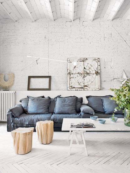 Explore this open-plan Barcelona apartment that's a Scandi-inspired urban oasis