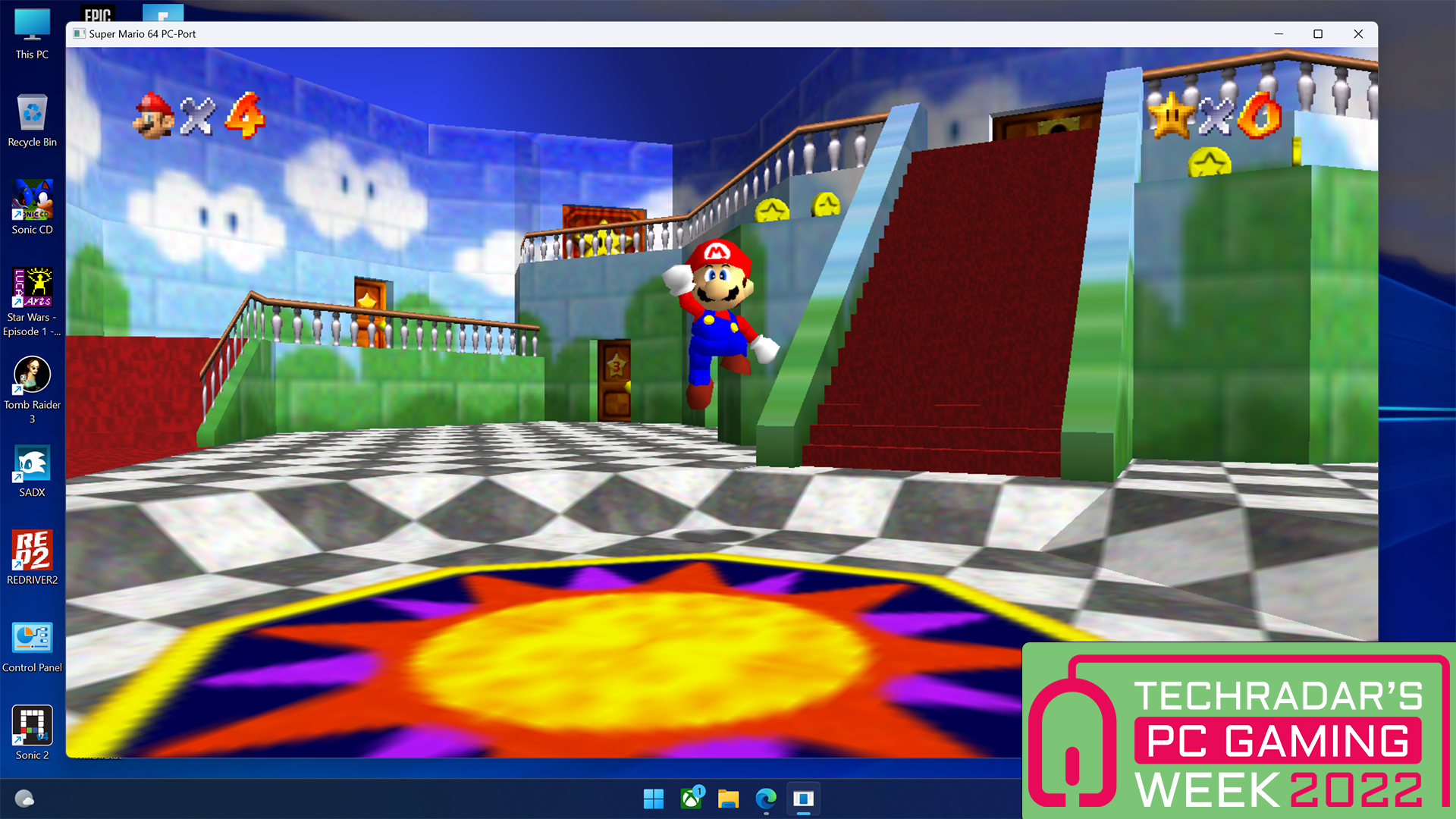 Super Mario 64 PC port gets modern mods