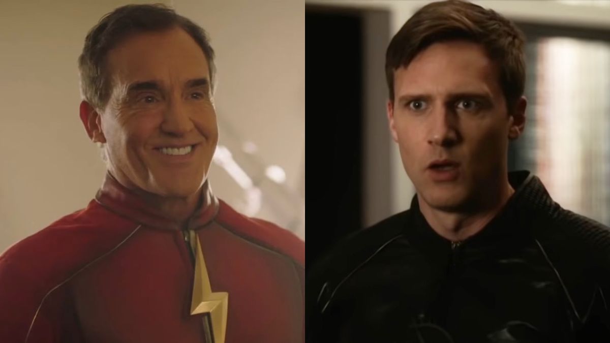 john wesley shipp and teddy sears on the flash.