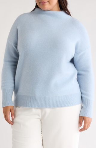 Funnel Neck Cashmere Sweater