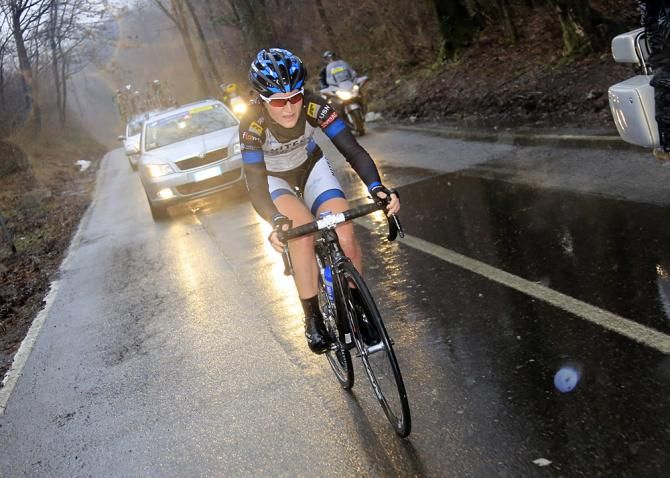 Elisa Longo Borghini (Hitec Products) on her way to the win