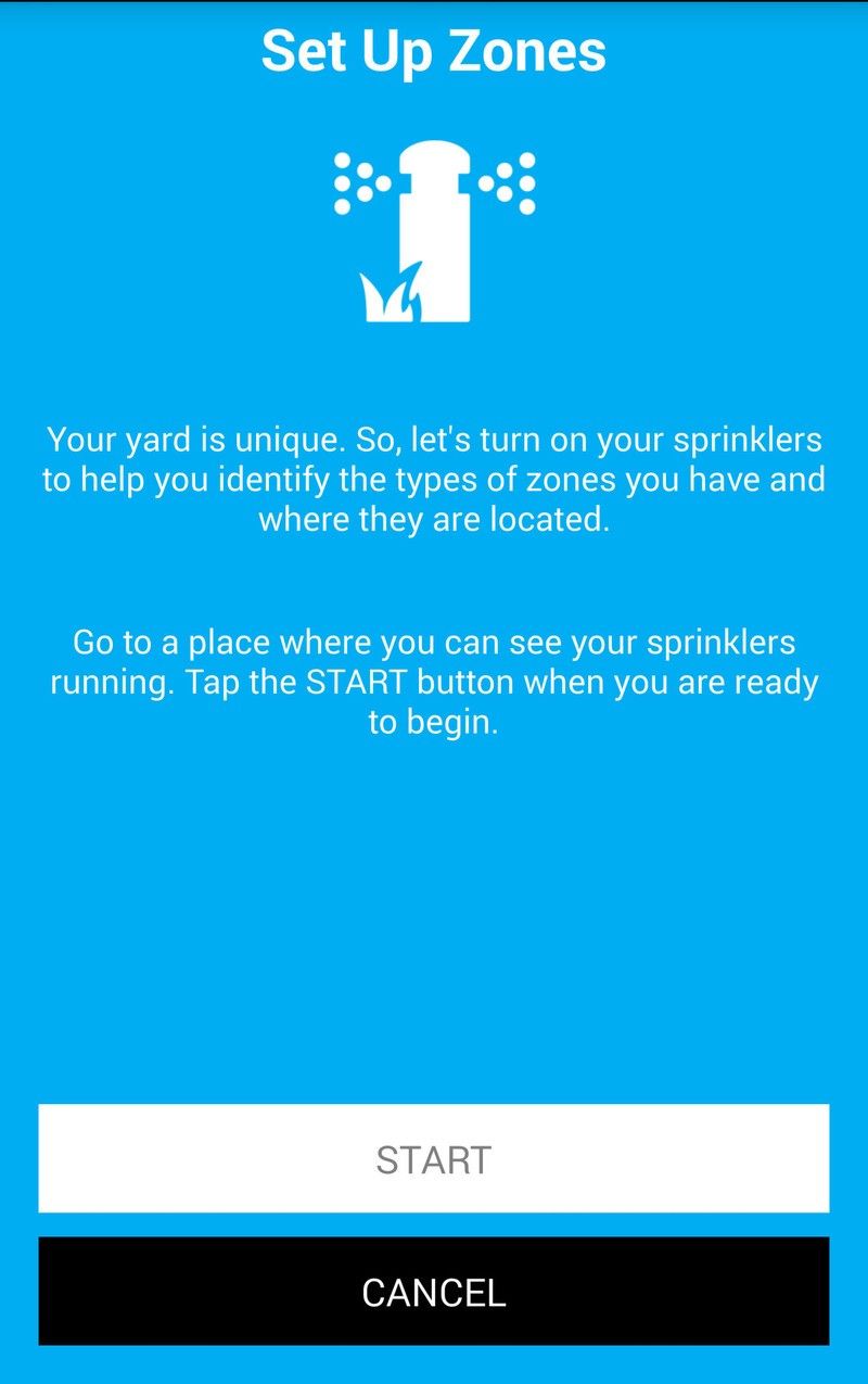 Rachio Iro app