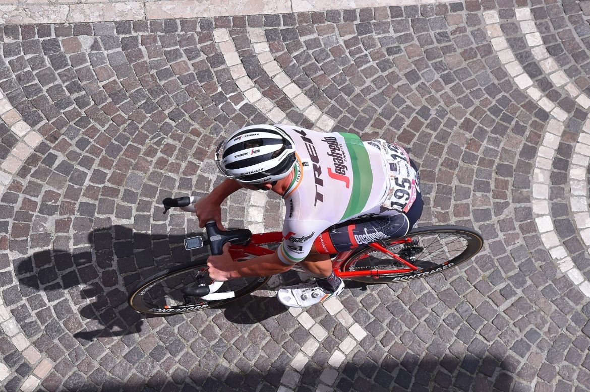 Ryan Mullen (Trek-Segafredo) before Stage 9 of the Giro d'Italia