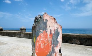 Exhibition on Havana's waterfront