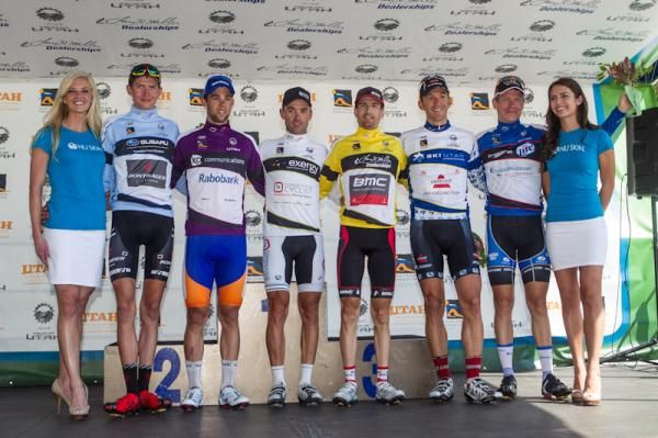 The jerseys going into the final stage