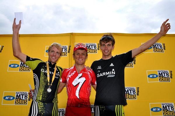 Overall men's podium