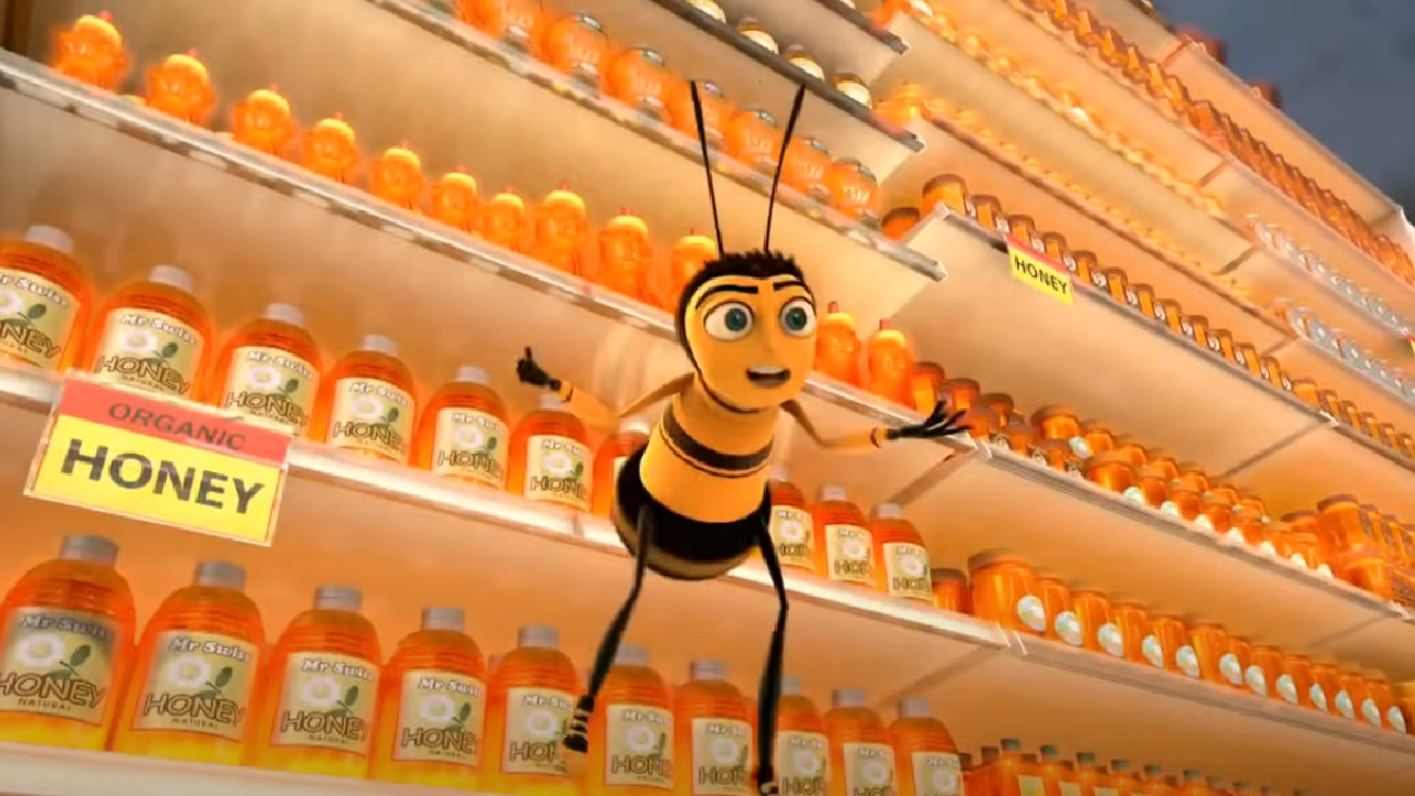 Barry Benson in Bee Movie.