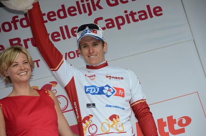 Arnaud Demare (FDJ) took over the race leader's white jersey