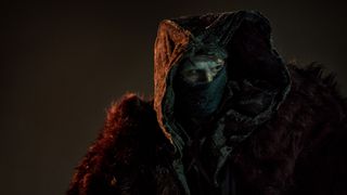 Jacob Elordi as the monster in Guillermo del Toro's Frankenstein