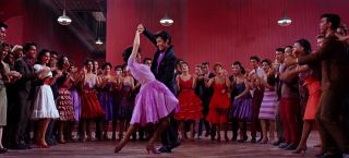 the dance hall scene from the original West Side Story