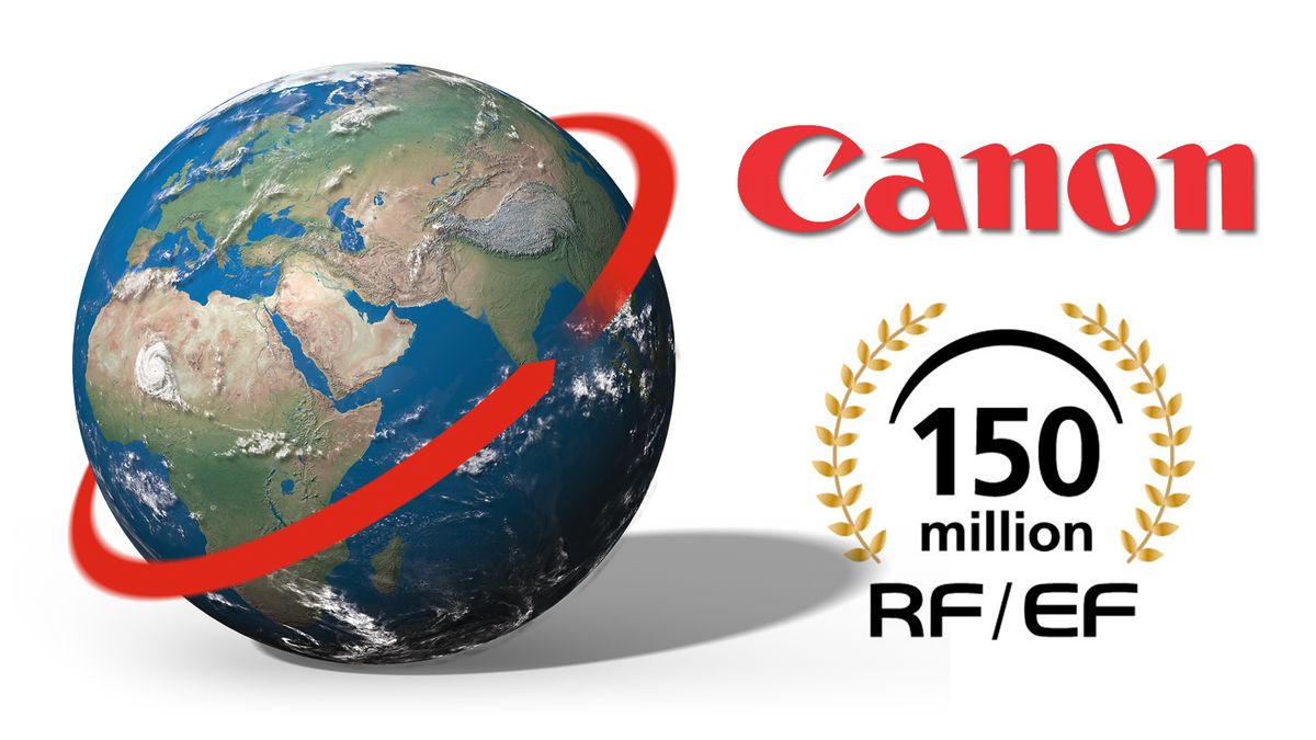 Canon makes 150 millionth EF/RF lens – nearly enough to wrap around the planet