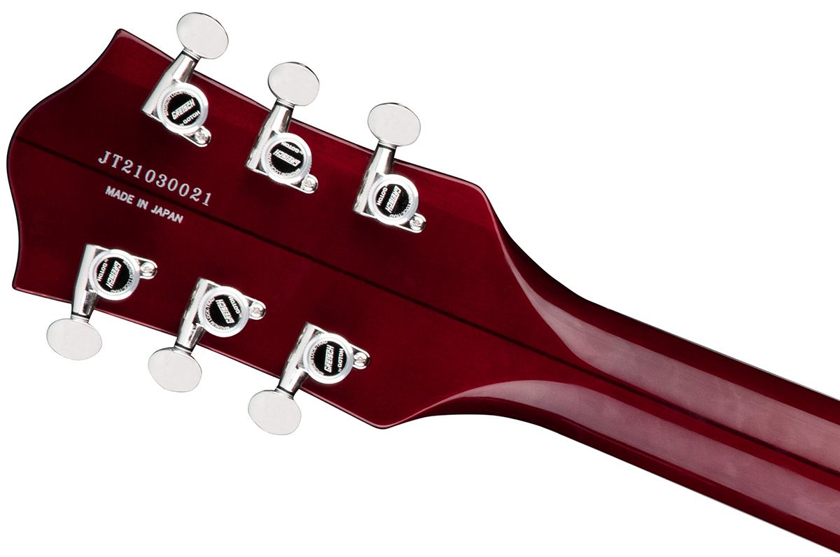 Gretsch G6119T-ET Players Edition Tennessee Rose Electrotone Hollow Body String-Thru Bigsby Deep Cherry Stain