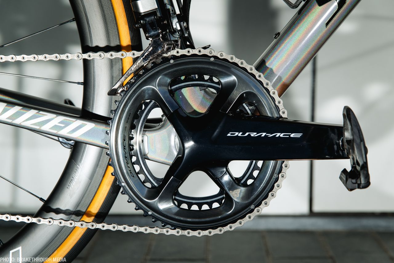Peter Sagan is likely to ride on 53x44 chainrings at Paris-Roubaix.