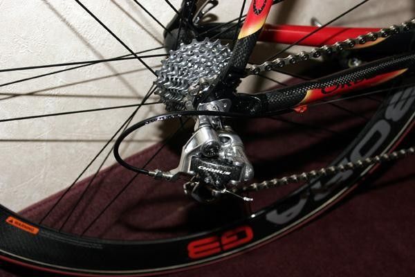The Campagnolo Chorus group will be the 'Other Bean Team's' components of choice in 2005.