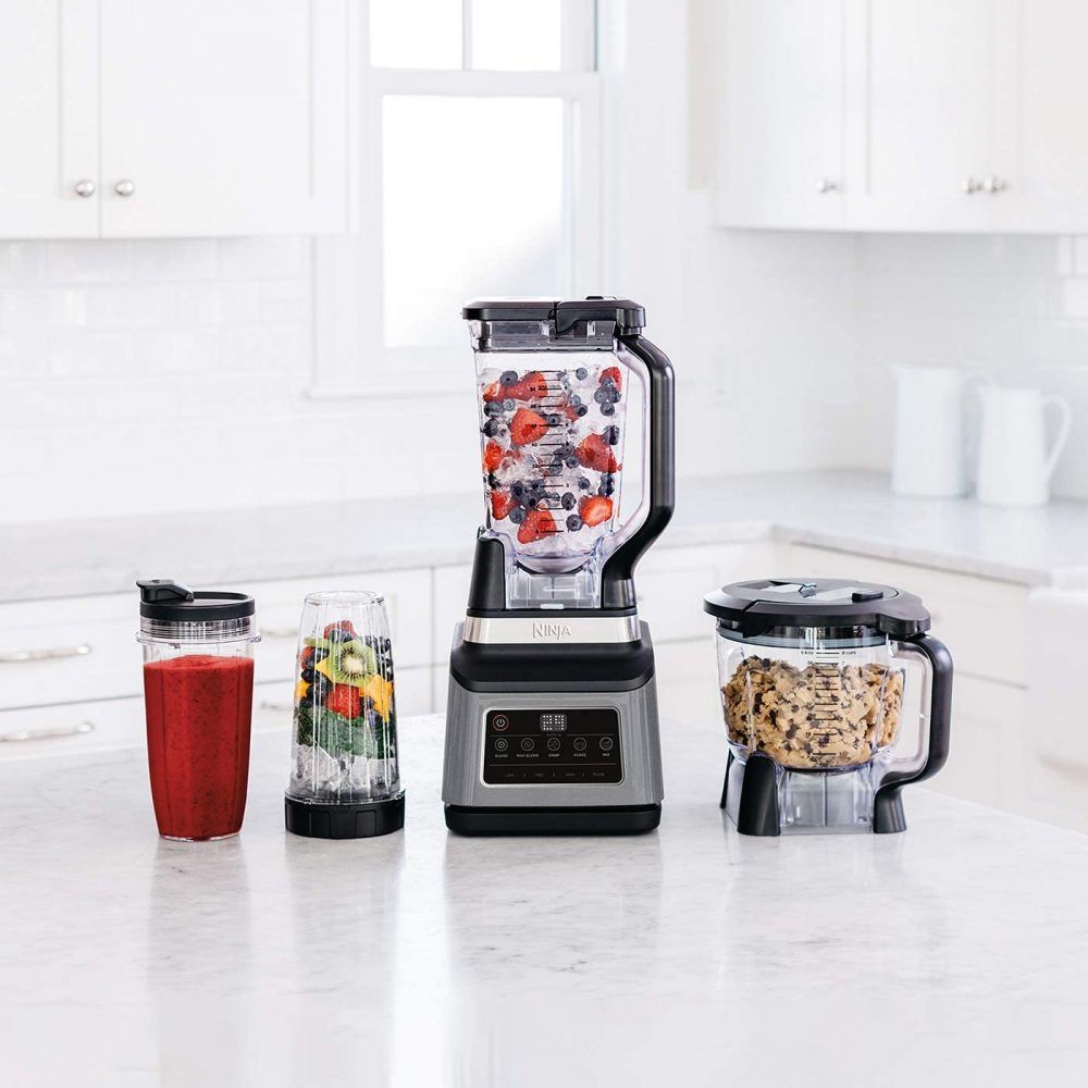 Ninja 3-in-1 Food Processor on the counter