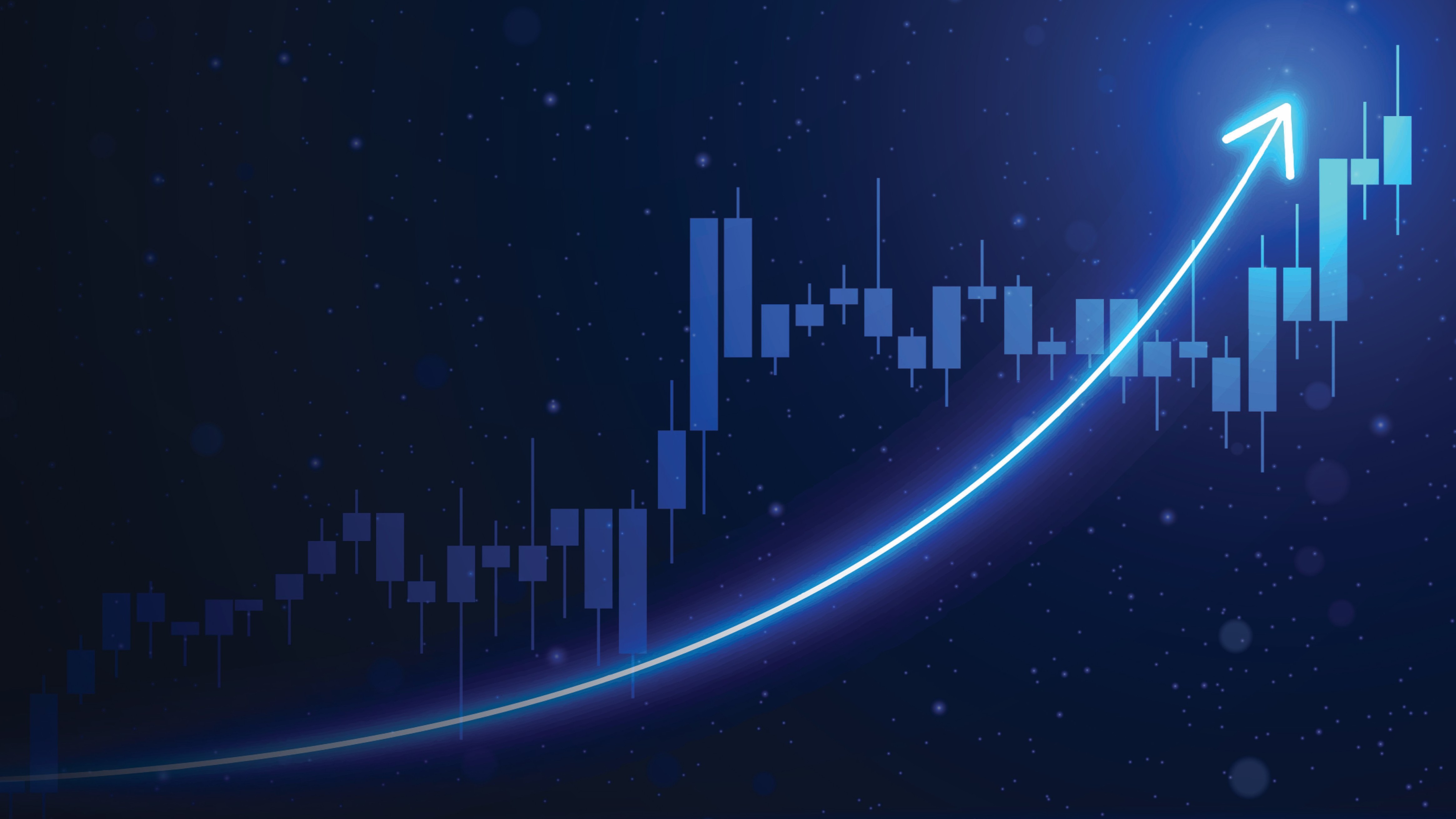 Trading chart indicating Anthropic valuation surge