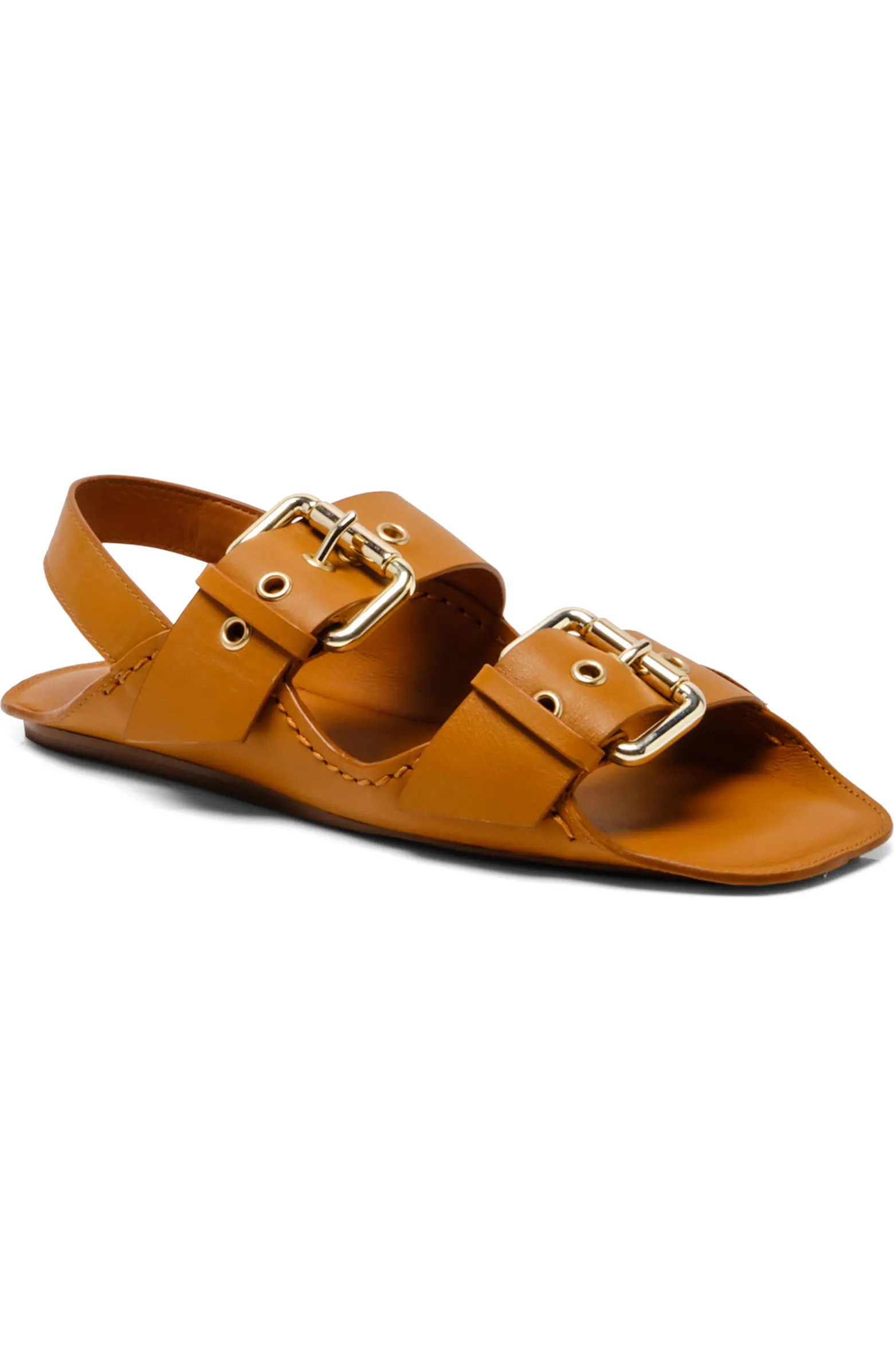 Free People, Blossom Buckle Flat Sandal