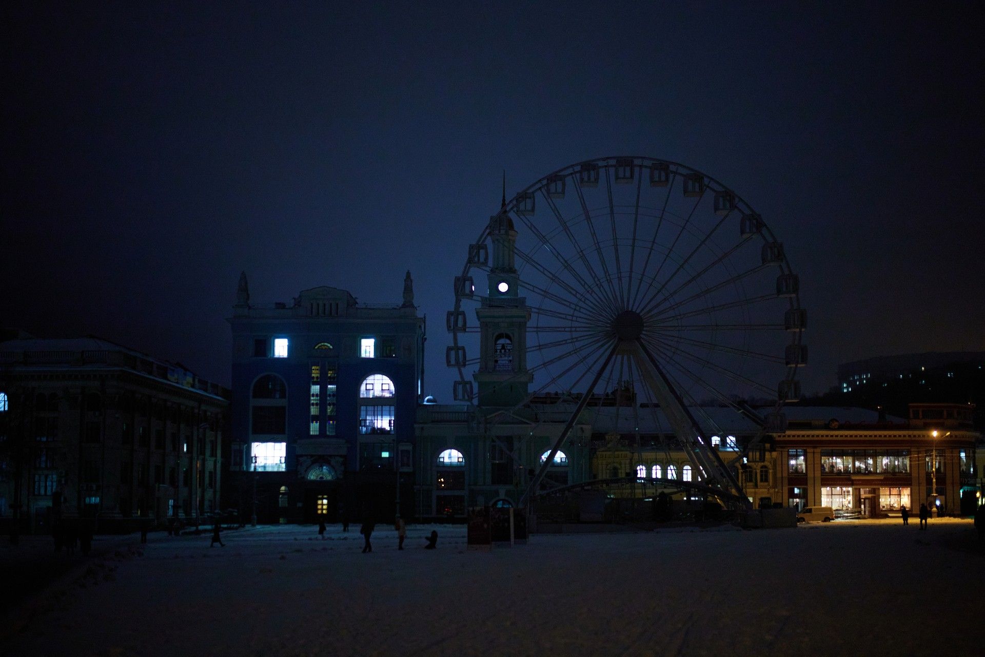 Christmas in Ukraine, blackout