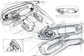 smart #5 interior sketches