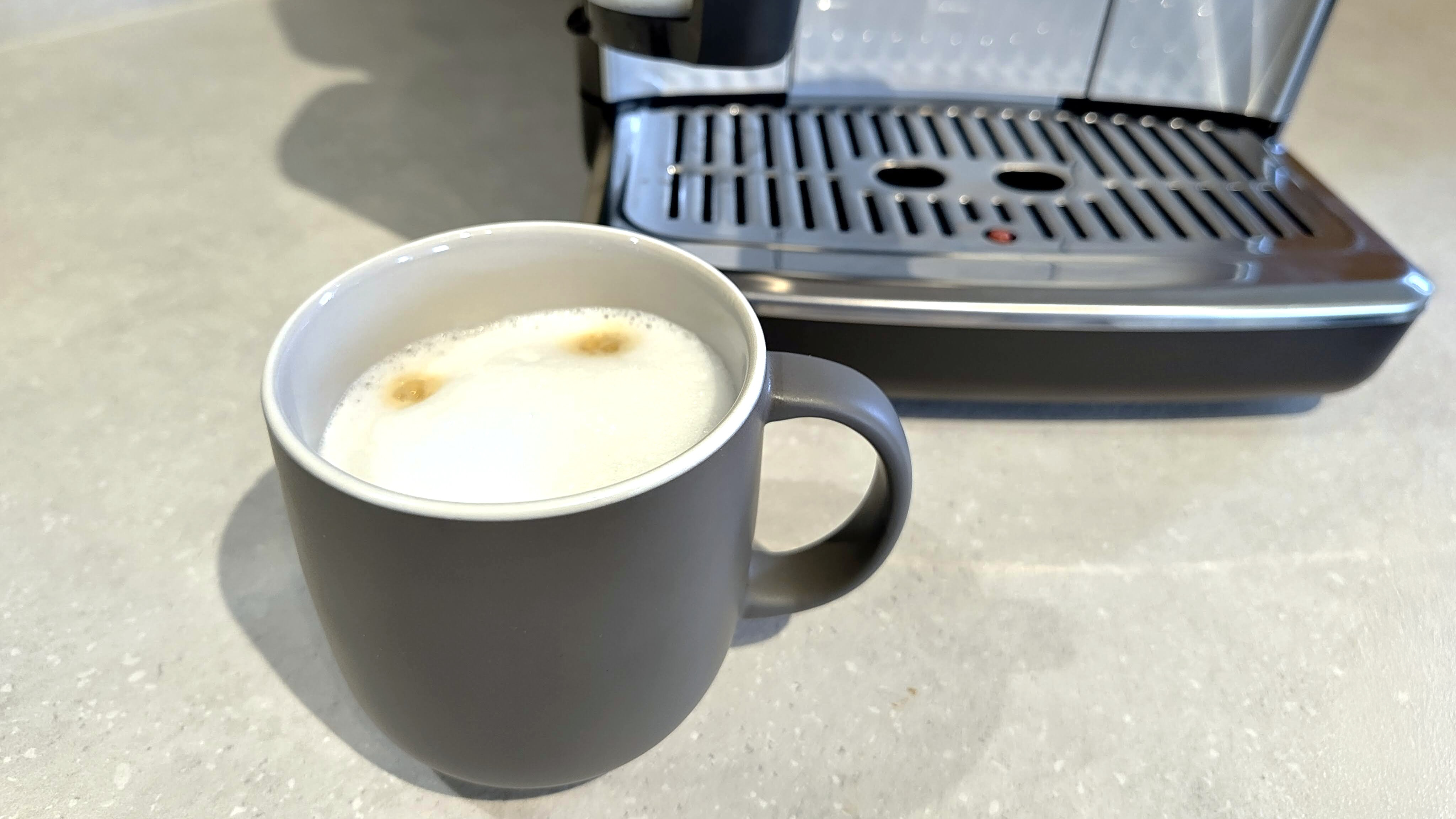 Cappuccino made using Philips LatteGo 5500 Series