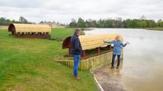 Fence 9 and 10 - Badminton Horse Trials 2025 Course Preview, Tuesday 15 April 2025 &copy; 2025 Nico Morgan. All Rights Reserved. No usage, third party sales or syndication granted without prior permission.