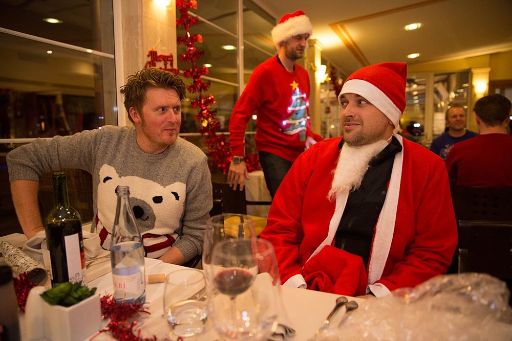 The Team Sky 2015 holiday dinner