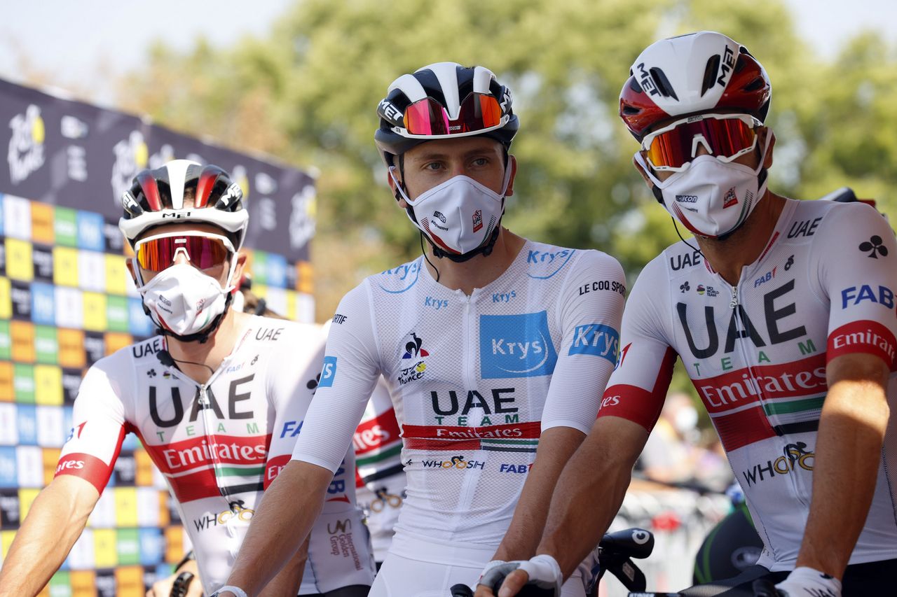 Tour de France 2020 - 107th Edition - 19th stage Bourg-en-Bresse - Champagnole 166,5 KM - 18/09/2020 - Tadej Pogacar (SLO - UAE - Team Emirates) - photo POOL/BettiniPhoto&Acirc;&copy;2020