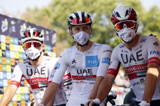 Tour de France 2020 - 107th Edition - 19th stage Bourg-en-Bresse - Champagnole 166,5 KM - 18/09/2020 - Tadej Pogacar (SLO - UAE - Team Emirates) - photo POOL/BettiniPhotoÂ©2020