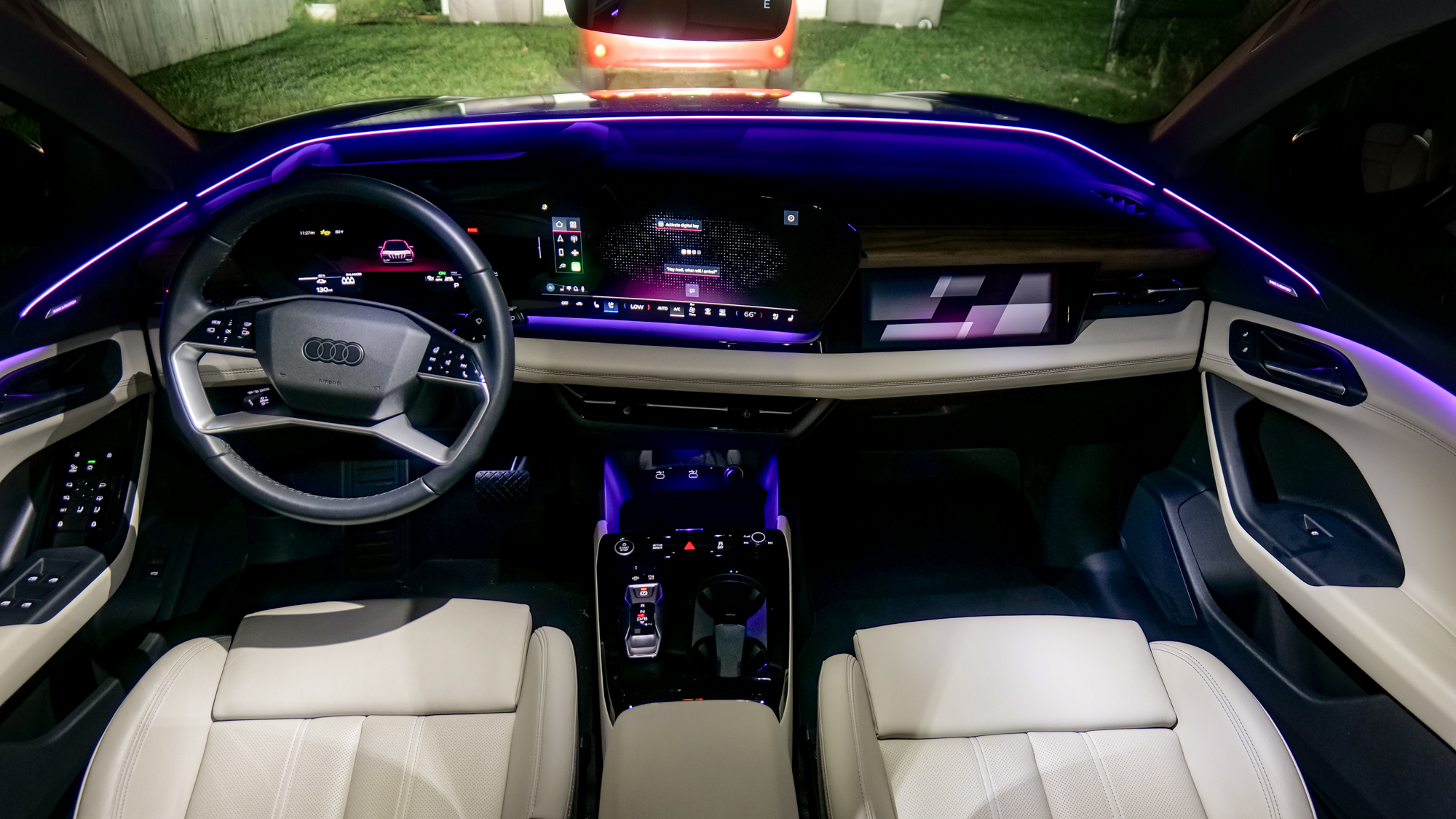 2025 Audi Q6 e-tron test drive.