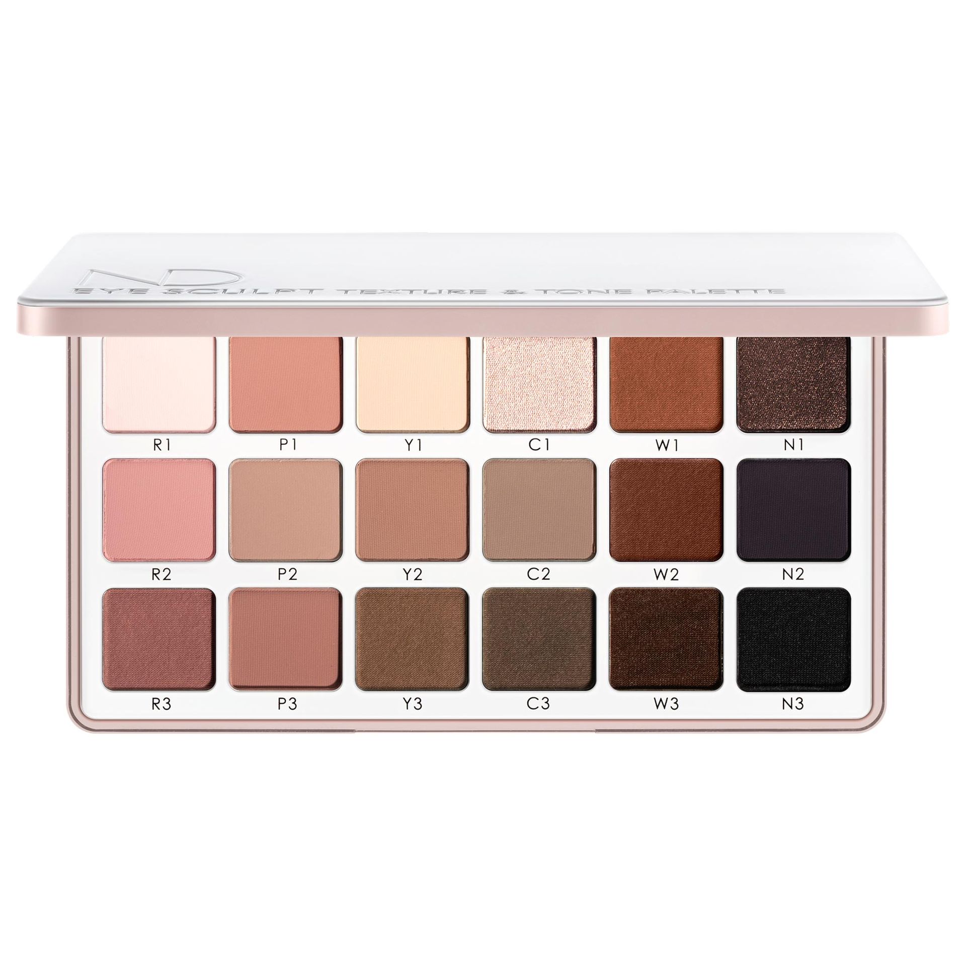 Eye Sculpt Texture & Tone Eyeshadow Palette - Soft