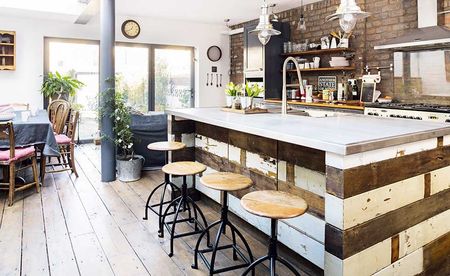 industrial style kitchen 