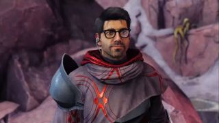 Destiny 2 Vessel of the Nine quest walkthrough: An upper-body shot of Lodi with a slight smirk.