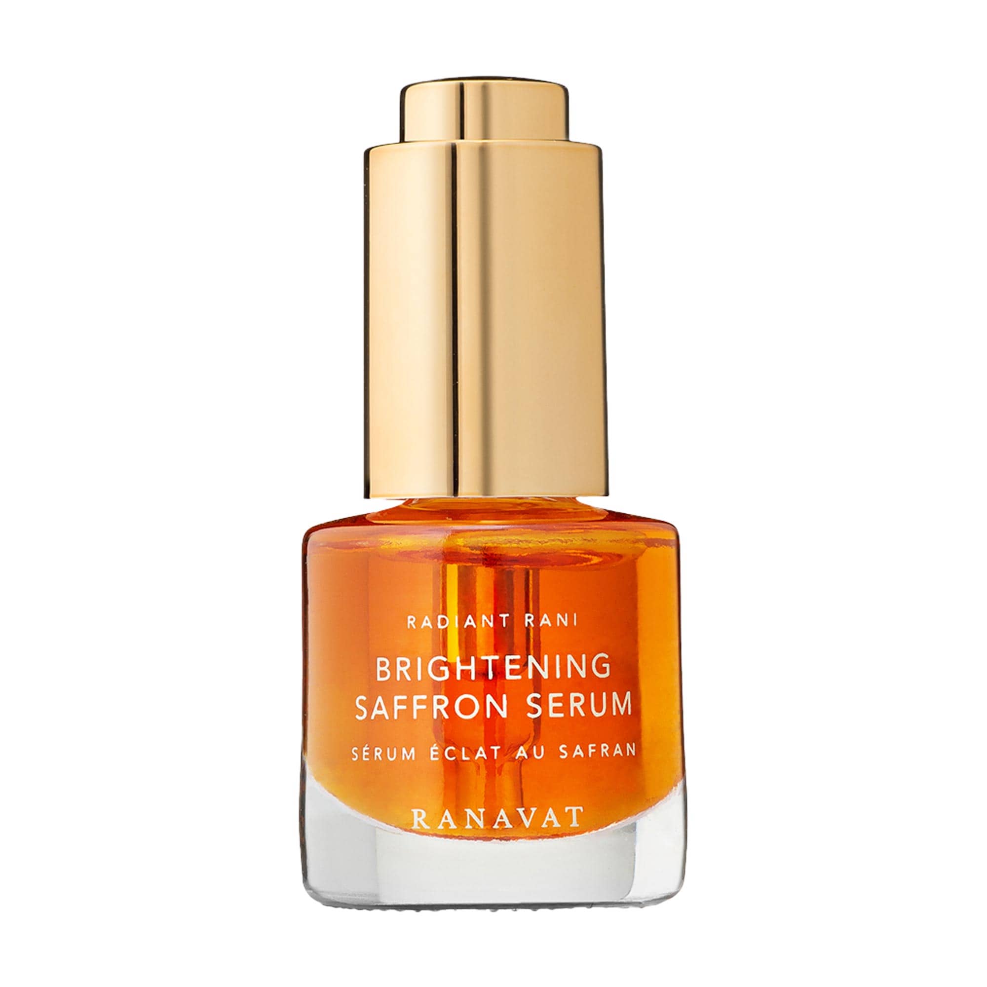 Mini Brightening Dark Spot and Anti-Aging Facial Serum With Saffron and Turmeric