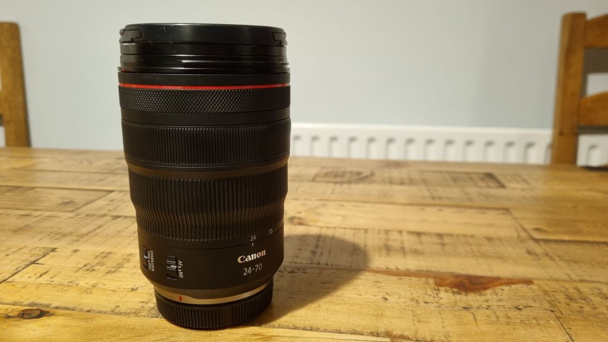 used canon rf 24 70mm f2 8l is usm lens