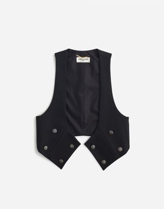 Madewell x Reluxe Fashion, Rompi Wol Milik Saint Laurent