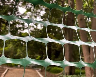 Durable plastic garden & landscape & construction fencing or netting