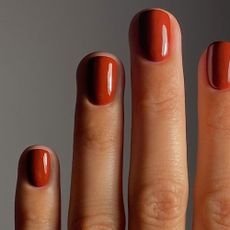 A terracotta manicure