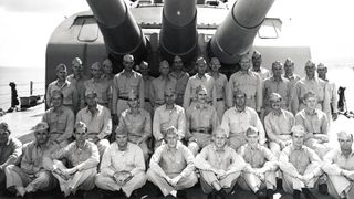 Crew of the USS Indianapolis in 1944