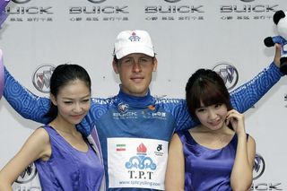 Points classification leader Boris Shpilevski Tabriz Petrochemical Team)