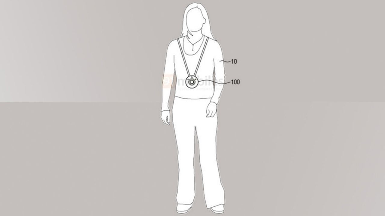 Samsung wearable projector patent