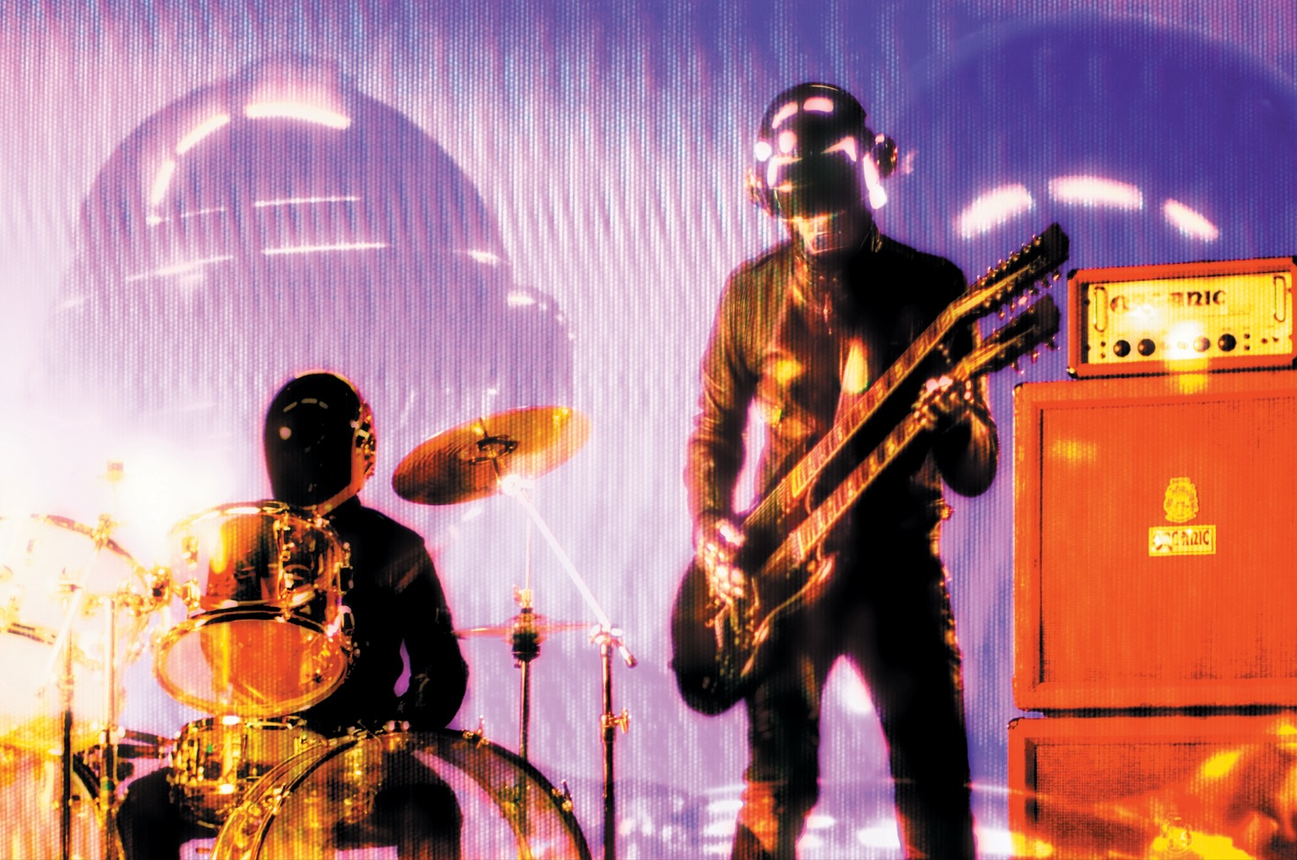 Daft Punk in action
