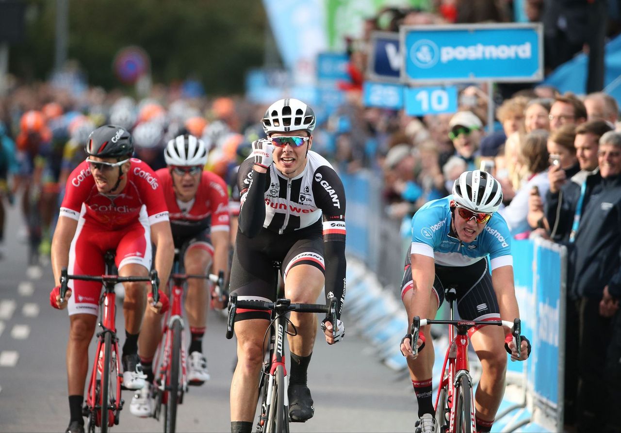 Finishing second on the final stage of the Tour of Denmark, Mads Pedersen seals the overall title.