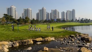 A general view of Jack Nicklaus Golf Club Korea