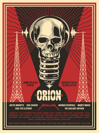 Shepard Fairey's Orion 2012 poster